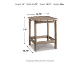 Sundown Treasure Outdoor Chair with End Table
