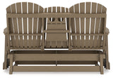 Hyland wave Outdoor Glider Loveseat