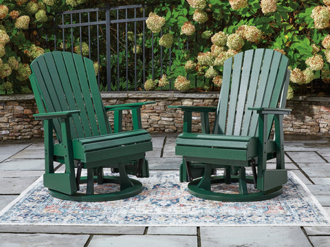 Hyland Wave Swivel Glider Chair