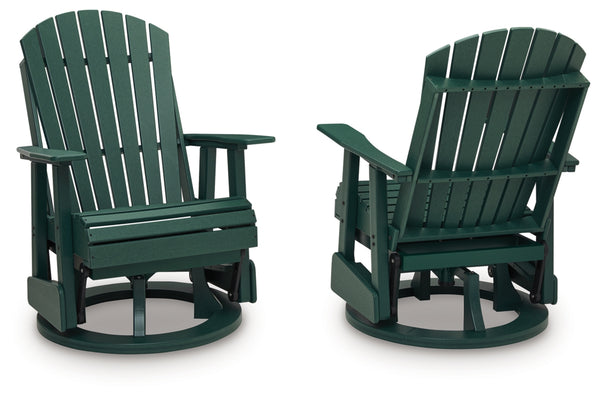 Hyland Wave Swivel Glider Chair