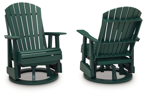 Hyland Wave Swivel Glider Chair
