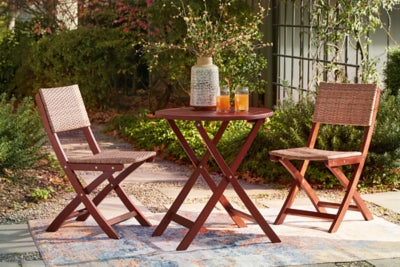 Safari Peak Outdoor Table and Chairs (Set of 3)