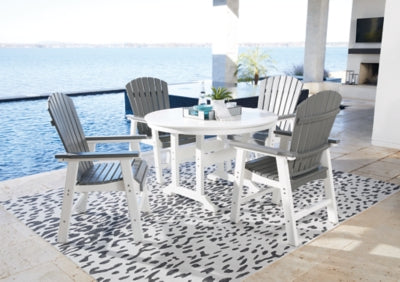 Transville Outdoor Dining Table and 4 Chairs