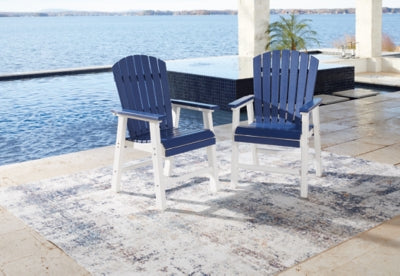 Toretto Outdoor Dining Arm Chair (Set of 2)