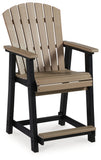 Fairen Trail Outdoor Counter Height Dining Table and 4 Barstools