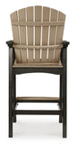 Fairen Trail Outdoor Bar Table and 4 Barstools