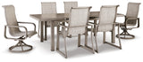 Beach Front Outdoor Dining Table and 6 Chairs