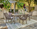 Beach Front Outdoor Dining Table and 4 Chairs