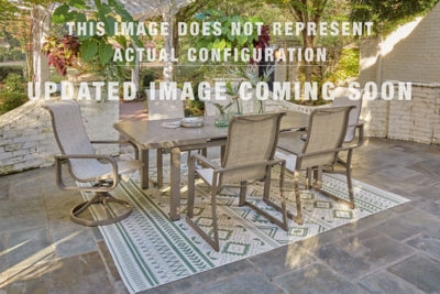 Beach Front Outdoor Dining Table and 6 Chairs