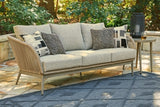 Swiss Valley Outdoor Sofa and Loveseat with 2 Lounge Chairs