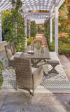 Beachcroft Outdoor Dining Table and 4 Chairs and Bench