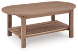 Cliffs Beach Oval Cocktail Table