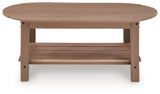 Cliffs Beach Oval Cocktail Table