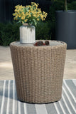 Danson Outdoor Coffee Table with End Table