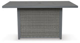 Palazzo Outdoor Bar Table with Fire Pit