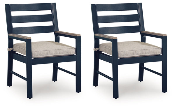 Mabry Shores Arm Chair With Cushion (2/CN)