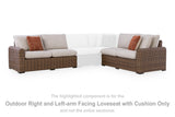 Angel Island RAF/LAF Loveseat w/CUSH (2/CN)