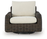 Kimora Swivel Glider Lounge w/Cushion