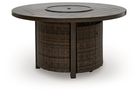 Drakes Beach Round Fire Pit Table