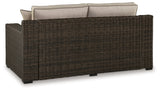 Coastline Bay Outdoor Loveseat with Cushion