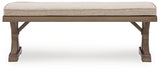 Revare Beach Bench with Cushion
