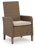 Revare Beach Arm Chair With Cushion (2/CN)