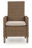 Revare Beach Arm Chair With Cushion (2/CN)