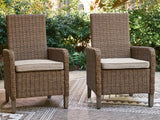 Revare Beach Arm Chair With Cushion (2/CN)