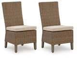 Revare Beach Side Chair with Cushion (2/CN)