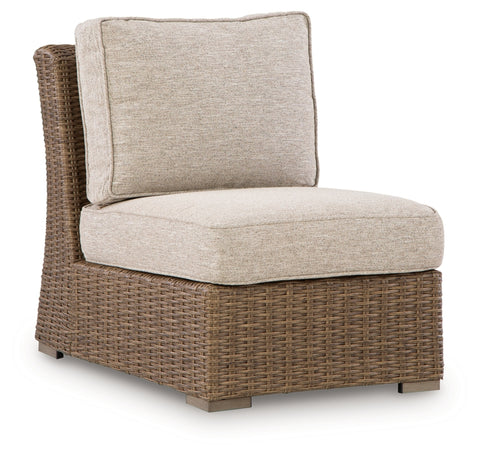Revare Beach Armless Chair w/Cushion