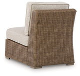Revare Beach Armless Chair w/Cushion