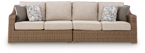 Revare Beach RAF/LAF Loveseat w/CUSH (2/CN)
