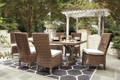 Beachcroft Outdoor Dining Table and 6 Chairs