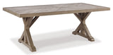 Beachcroft Outdoor Dining Table and 4 Chairs and Bench