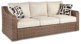 Beachcroft Outdoor Sofa with 2 Lounge Chairs