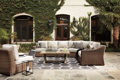 Beachcroft 5-Piece Outdoor Sectional with Coffee Table