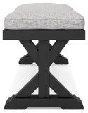 Beachcroft Outdoor Bench with Cushion