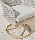 Seton Creek Outdoor Swivel Dining Chair (Set of 2)