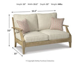 Clare View Outdoor Sofa and Loveseat