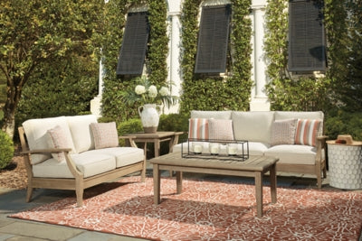 Clare View Outdoor Sofa and Loveseat