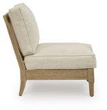Clare View Armless Chair w/Cushion