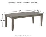 Visola Outdoor Coffee Table with 2 End Tables