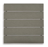 Visola Outdoor Sofa and Loveseat with 2 Lounge Chairs and End Table