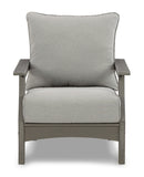 Visola Outdoor Sofa and 2 Chairs with Coffee Table