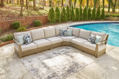 Silo Point 3-Piece Outdoor Sectional with 2 Chairs