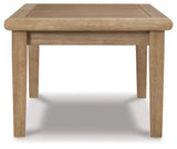 Gerianne Outdoor Coffee Table with 2 End Tables