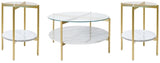 Wynora Coffee Table with 2 End Tables