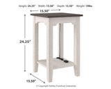 Dorrinson Chairside End Table