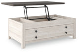 Dorrinson Coffee Table with Lift Top