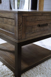 Johurst Coffee Table with 1 End Table